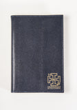 '1865' Aspinal of London A5 Navy Refillable Lizard Print Leather Journal