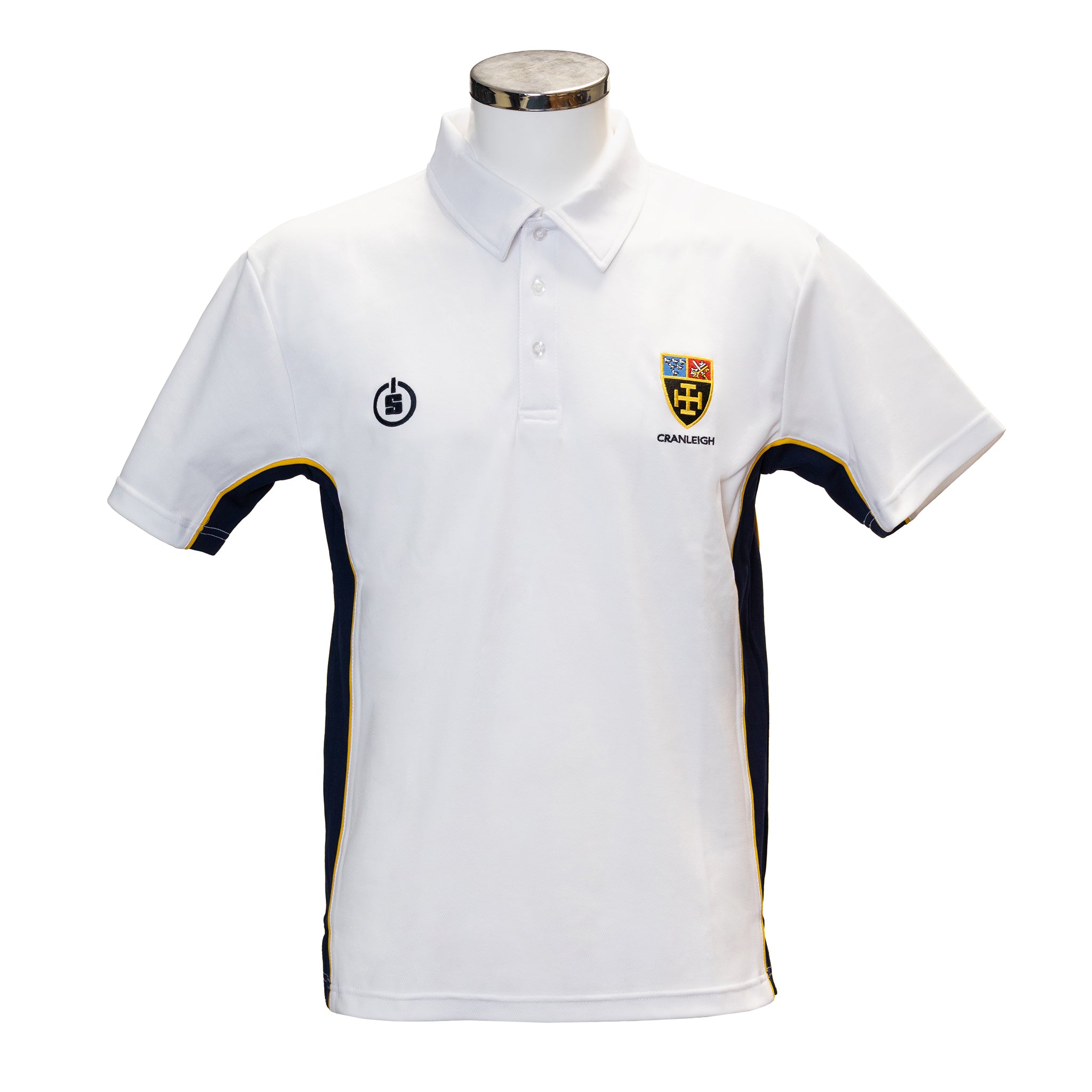 White school polo t shirts cheap