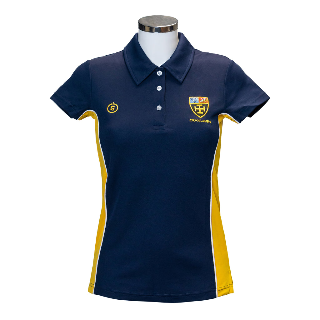 CS Girls Navy Multi Sport Polo Shirt